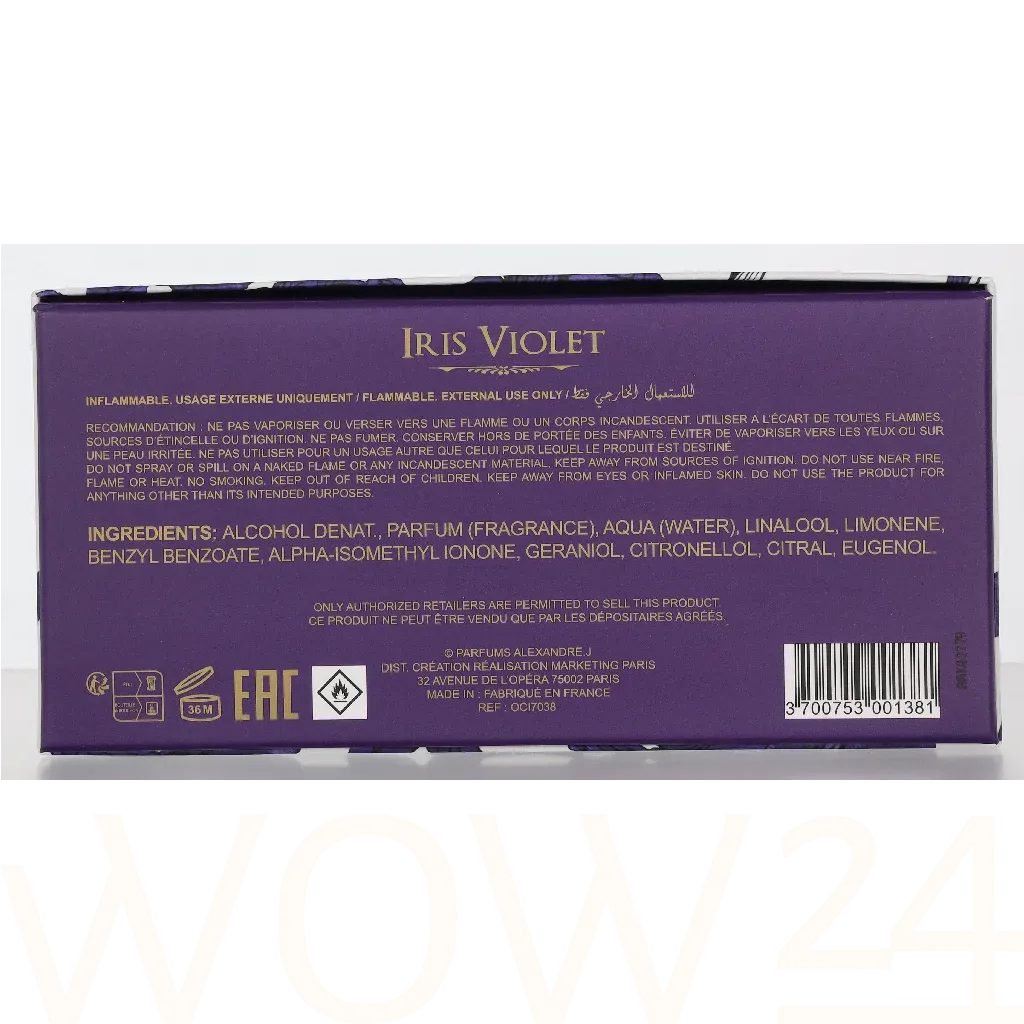 Alexandre.J The Collector Iris Violet thumbnail 3