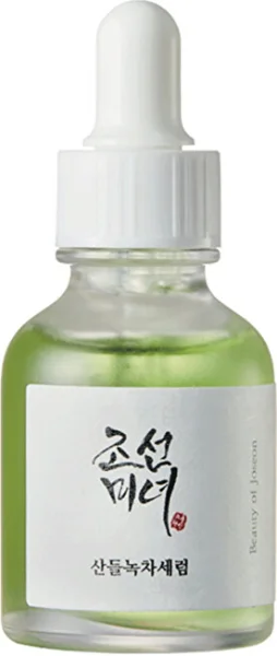 Green tea + panthenol calming serum