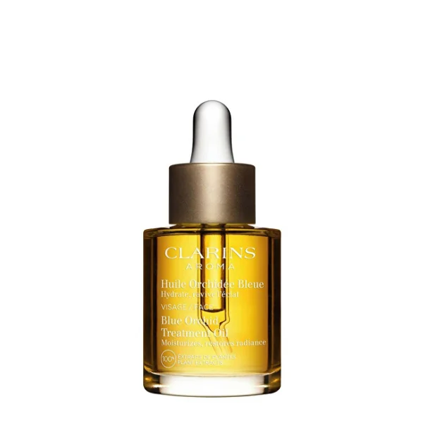 Face treatment oil blue orchid