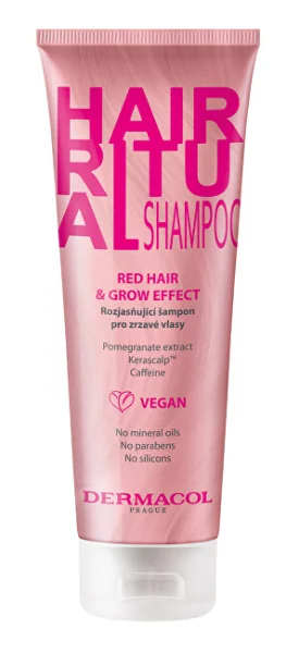 Hair ritual shampoo red & grow effect