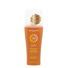 Sun water resistant milk spray