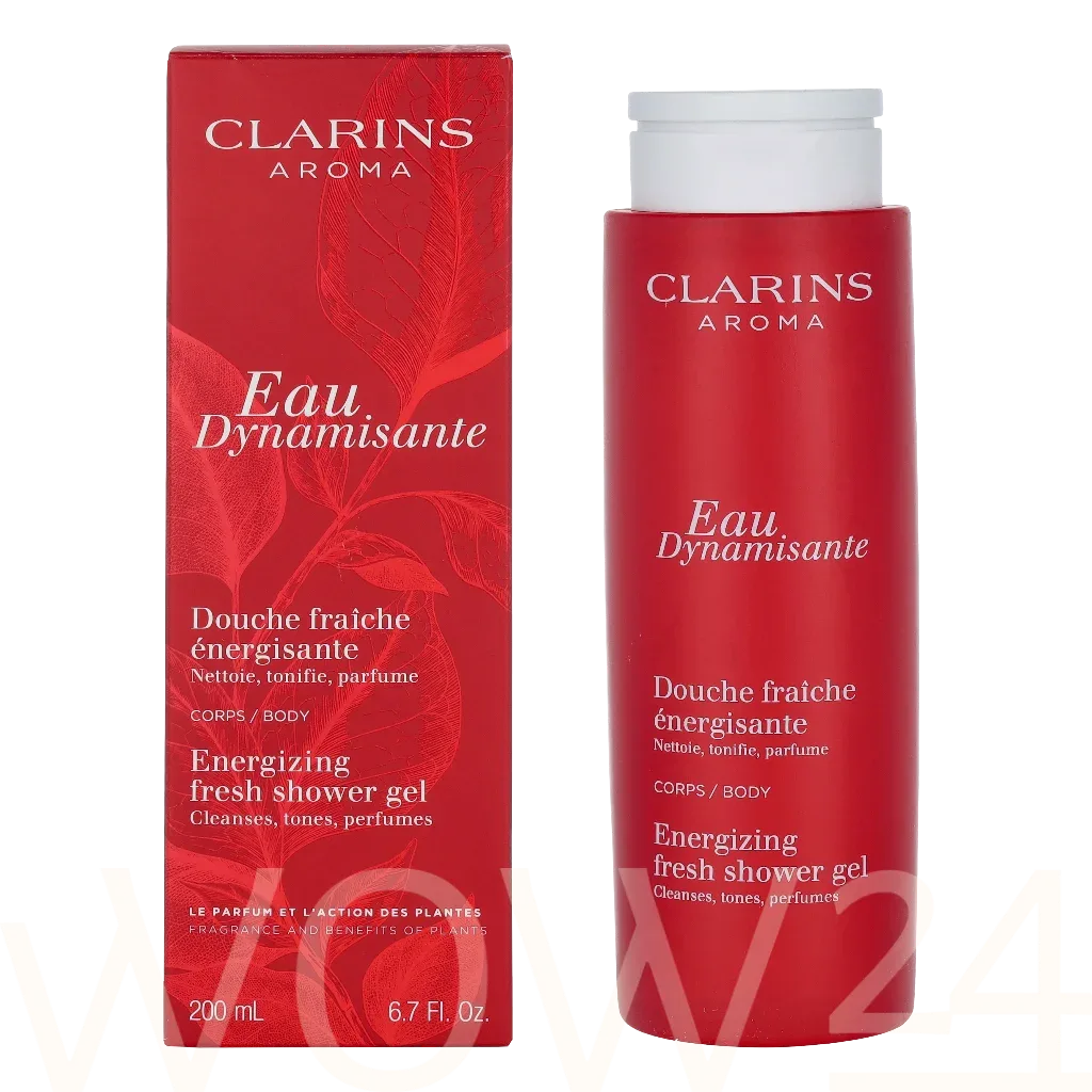 Clarins Aroma Eau Dynamisante Energizing Fresh Shower Gel thumbnail 4
