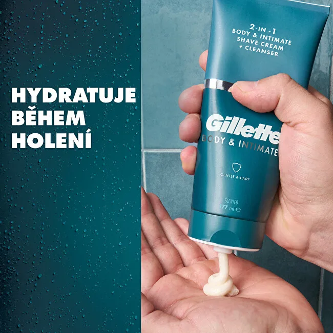 Gillette Body & Intimate Shave Cream + Cleanser 2in1 177 ml thumbnail 3