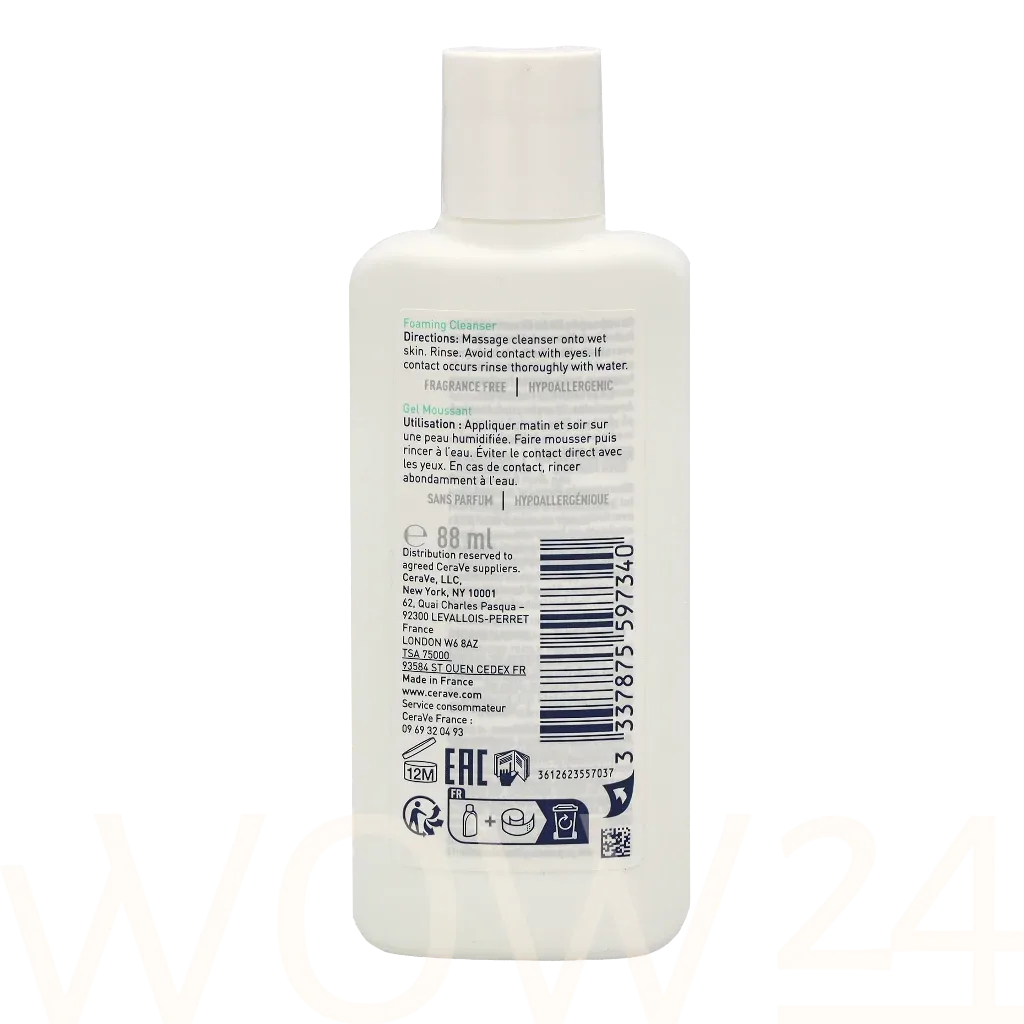 CeraVe Facial Cleansers Foaming Cleanser thumbnail 3