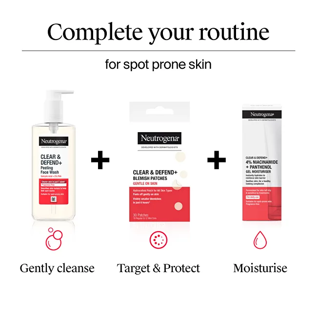 Neutrogena Patches for imperfections Sensitive Clear & Defend+ 30 pcs thumbnail 5