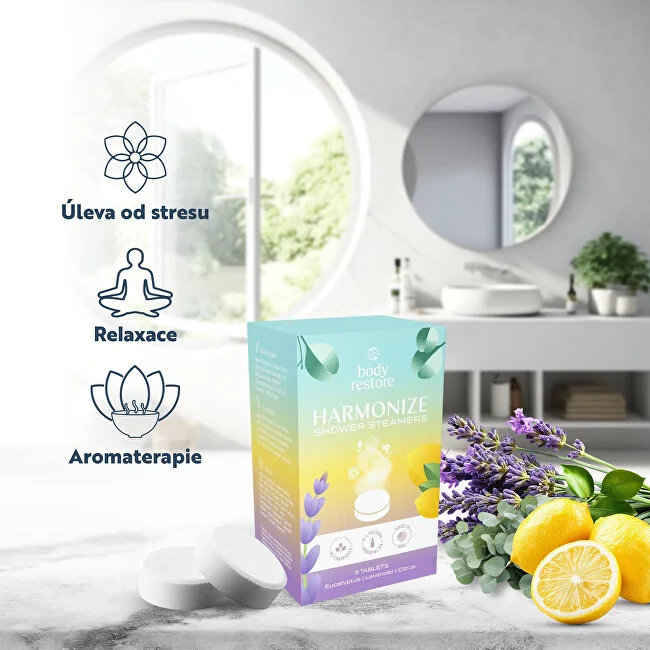 Body Restore Set of aroma tablets for the shower Harmonize Shower Steamers 3 pcs thumbnail 7