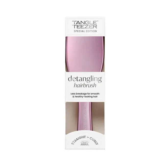 Tangle Teezer Hair Brush Ultimate Detangler Straight & Curly Chrome Mauve Copper thumbnail 5