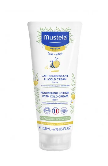 Bébé nourishing lotion with cold cream