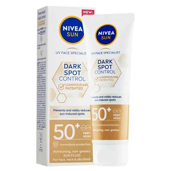 Sun dark spot control fluid