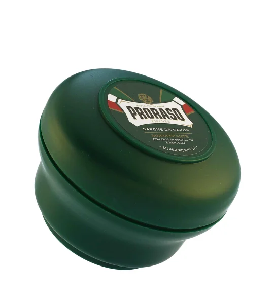 Green shaving soap in a jar thumbnail 2