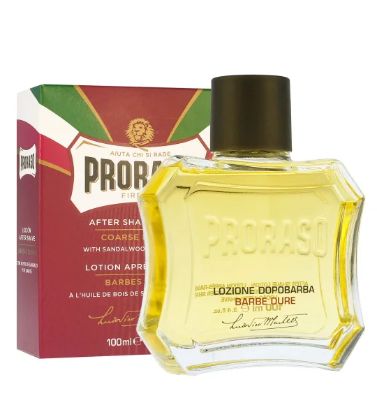 Red after shave lotion thumbnail 3