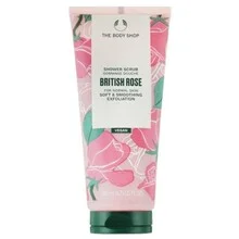British rose shower scrub