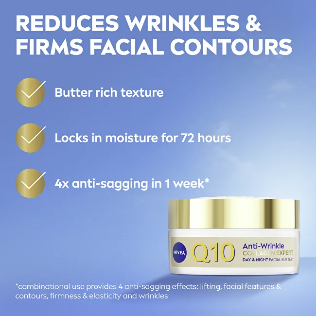 Nivea Anti-wrinkle skin butter Q10 Collagen Expert Butter 50 ml thumbnail 2