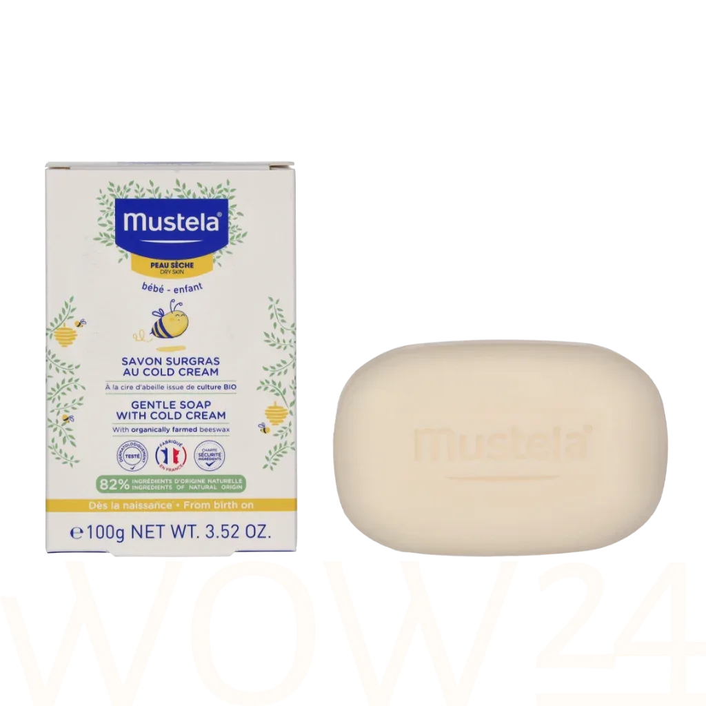 Mustela Bébé Gentle Soap With Cold Cream thumbnail 4