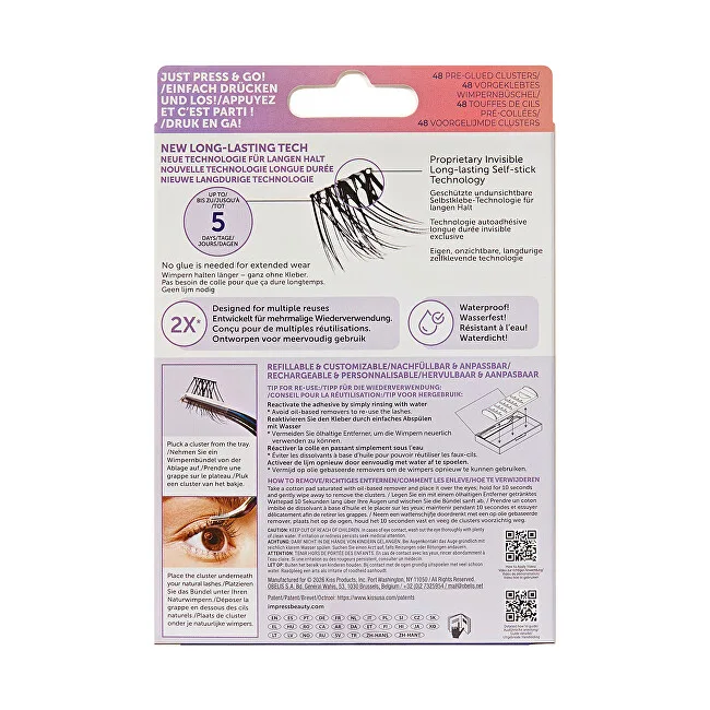Kiss imPRESS Long Lasting Multi 04 Lashes thumbnail 2