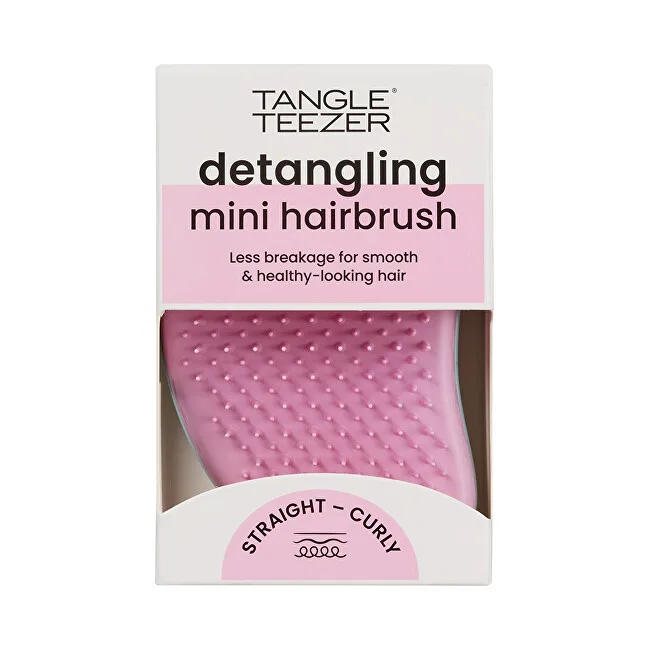 Tangle Teezer Original Mini Marine Teal and Rosebud hairbrush thumbnail 3