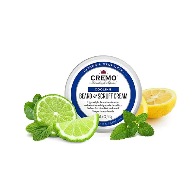 Cremo Cooling Beard & Scruff Cream Citrus & Mint Leaf (Cooling Beard & Scruff Cream) 113 g thumbnail 4