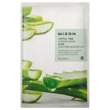 Mizon 3D Face Mask with Aloe Vera for Calming and Hydration of the Face Joyful Time (Essence Mask Aloe) 23 g thumbnail 2