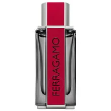 Ferragamo red leather