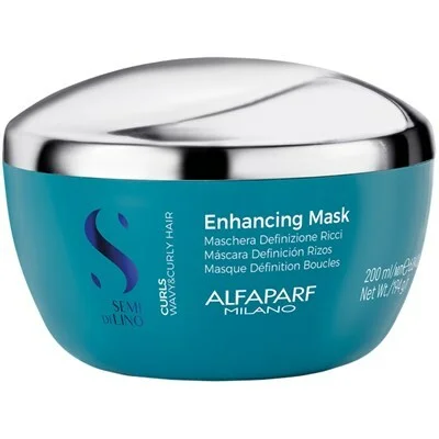 Semi di lino curls enhancing mask