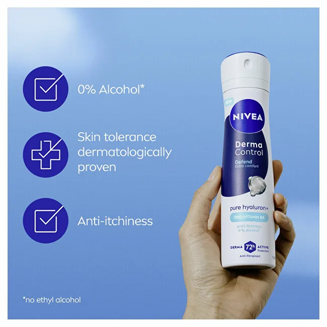 Nivea Antiperspirant spray Derma Control Defend (Antiperspirant) 150 ml thumbnail 4