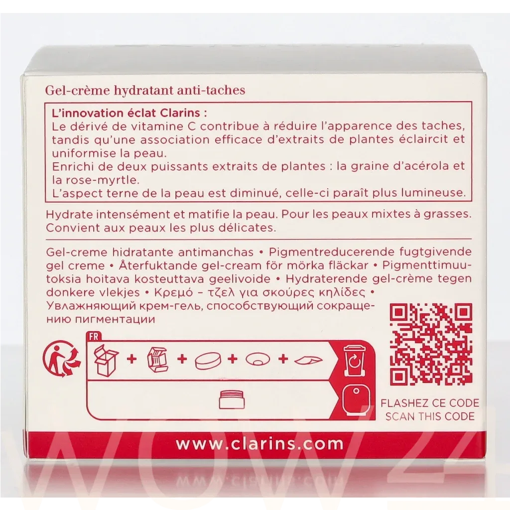 Clarins Bright Plus Dark Spot-Targeting Gel Cream thumbnail 3