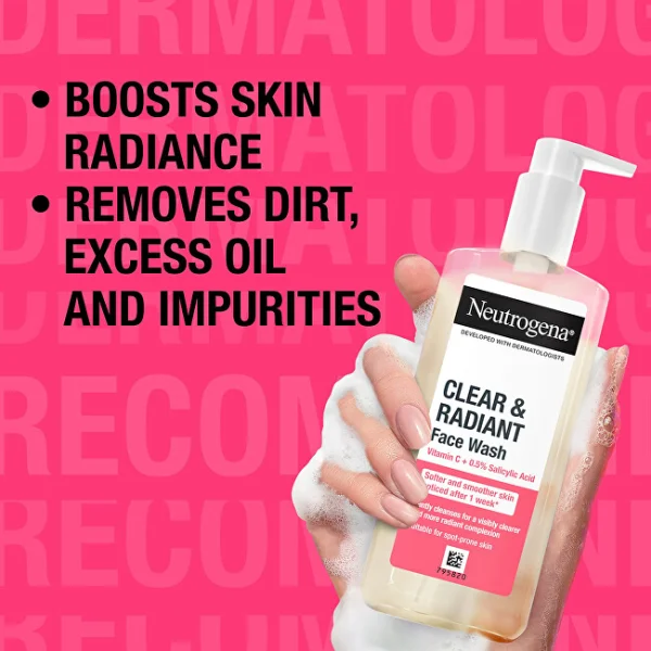 Clear & radiant face wash thumbnail 4