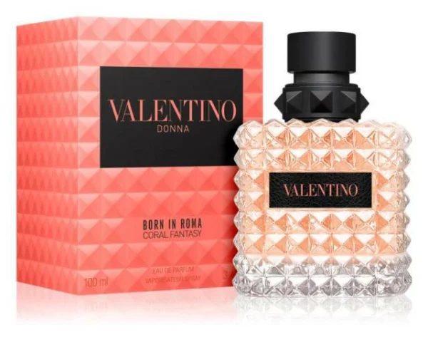 Valentino donna born in roma coral fantasy