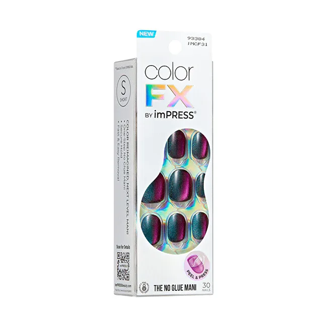 Kiss Self-adhesive nails imPRESS Color FX (Before Hours) 30 pcs thumbnail 3