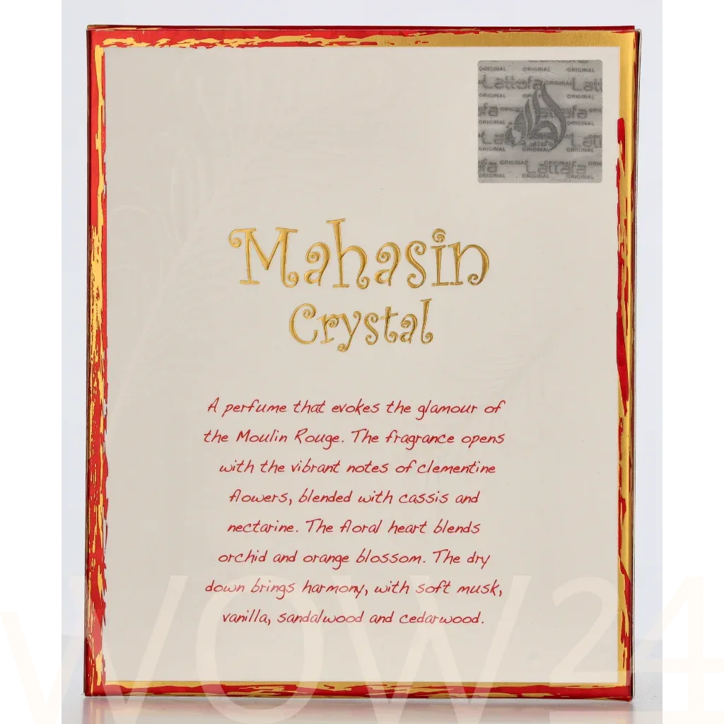 Lattafa perfumes Mahasin Crystal thumbnail 3
