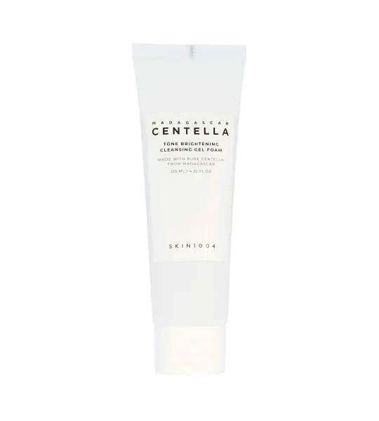 Madagascar centella tone brightening cleansing gel foam