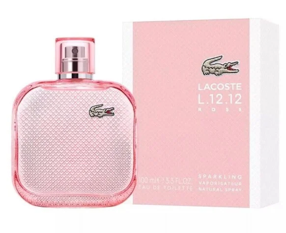 Eau de lacoste l.12.12 pour elle sparkling rose