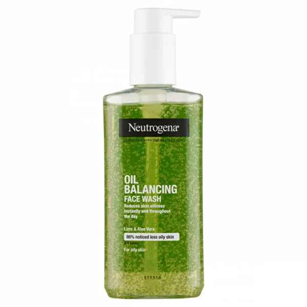 Oil balancing facial wash