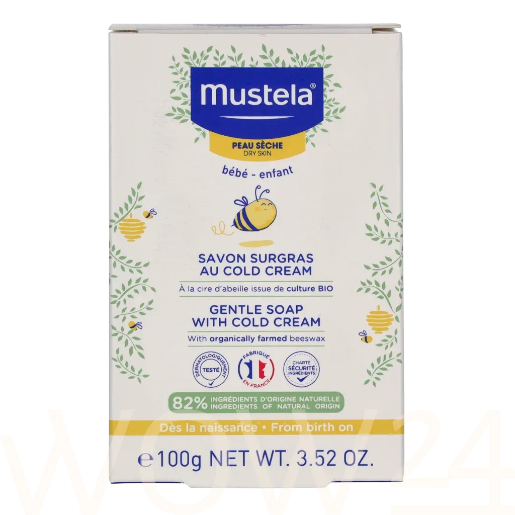 Mustela Bébé Gentle Soap With Cold Cream thumbnail 2