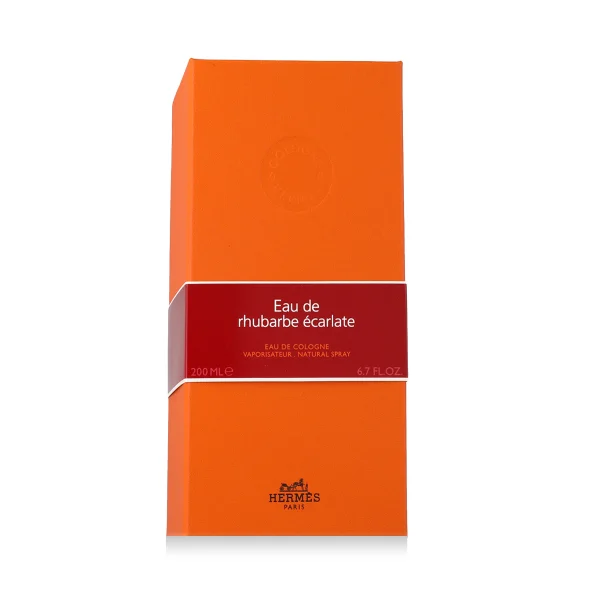 Eau de rhubarbe ecarlate