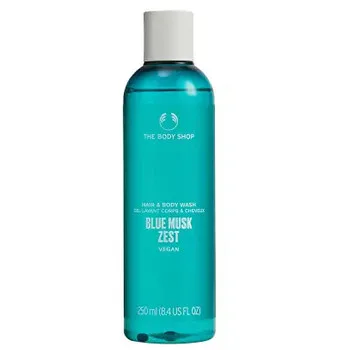 The Body Shop Blue Musk Zest Hair & Body Wash thumbnail 2
