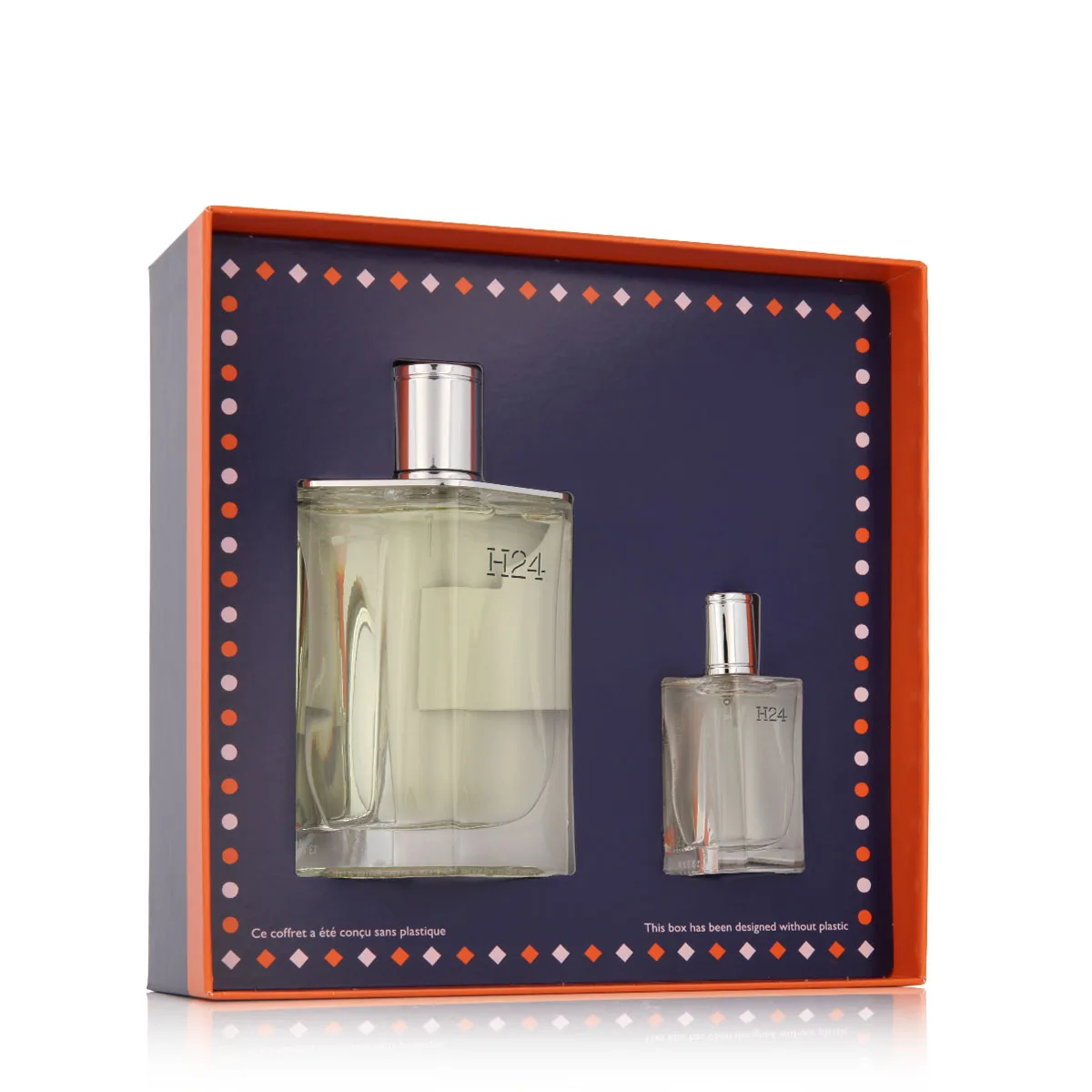 Hermes Xmas 2022 Set Hermes: H24, Eau De Toilette, For Men, 100 ml + H24, Eau De Toilette, For Men, 12.5 ml thumbnail 2