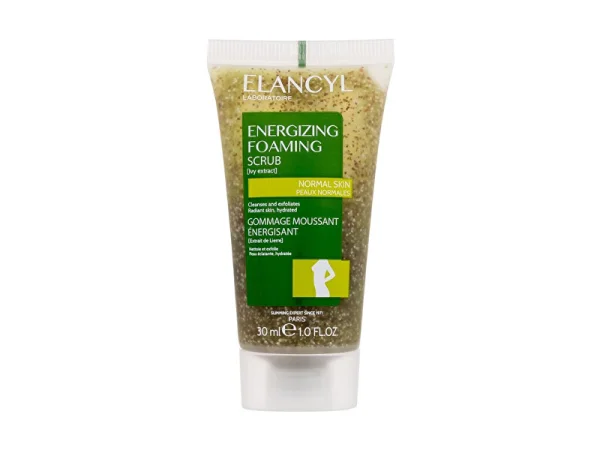 Energizing foaming scrub