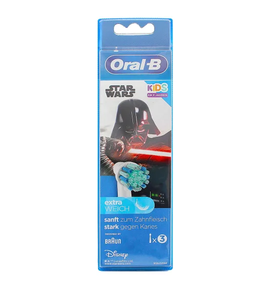 Kids brush heads star wars