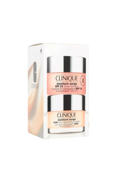 Moisture surge 100h auto-replenishing hydrator 50ml + spf25 sheer hydrator