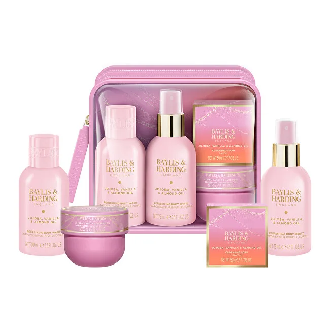 Baylis & Harding Jojoba, Vanilla & Almond Oil Gift Set 4 pcs thumbnail 2