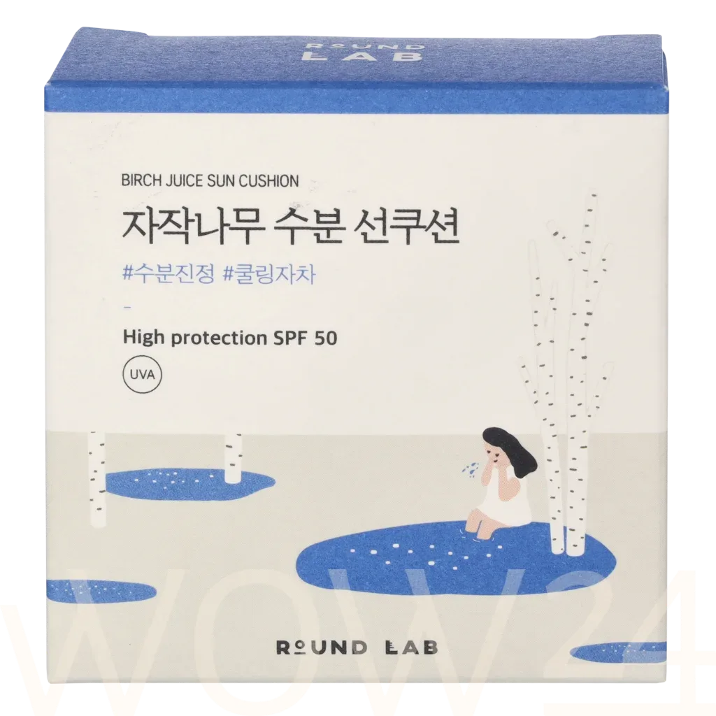 Round Lab Round Lab Birch Juice Moisturizing Sun Cushion SPF50+ PA++++ thumbnail 2