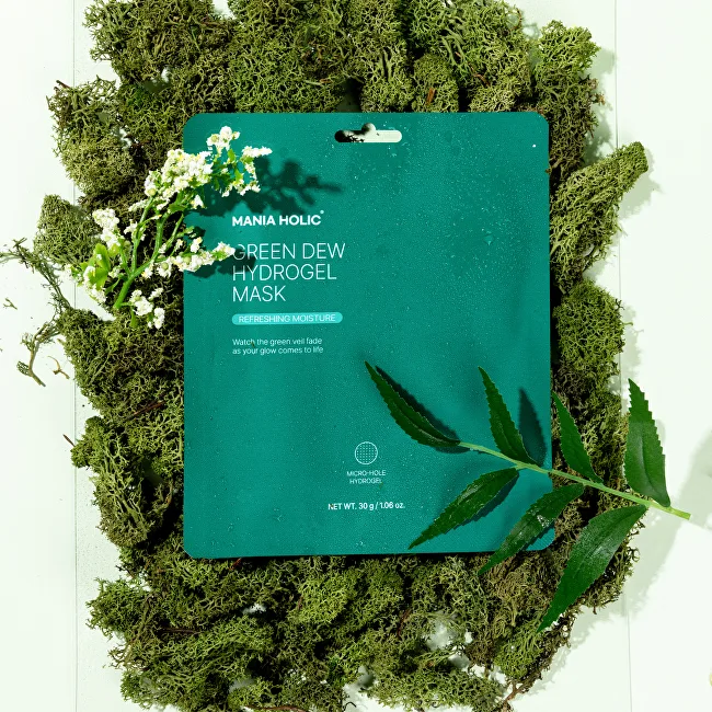 Mania Holic Hydrating hydrogel mask Green Dew Hydrogel Mask thumbnail 5