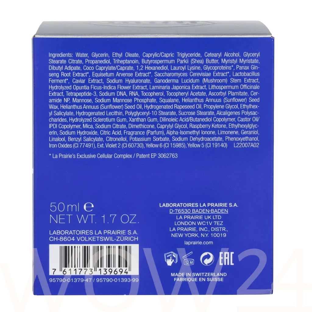 La Prairie Skin caviar luxe cream sheer thumbnail 3