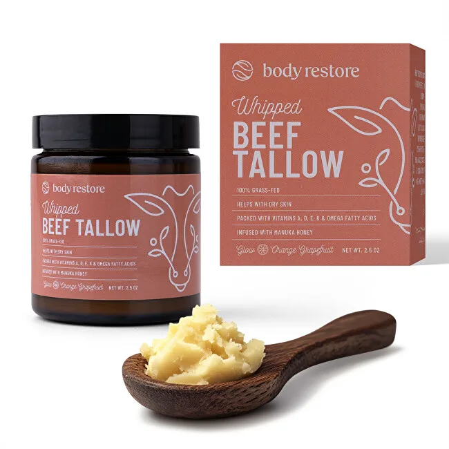 Body Restore Body Cream Orange and Grape Whipped Beef Tallow 71 g thumbnail 2