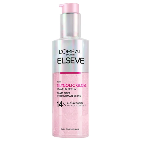 Elseve glycolic gloss leave-in serum