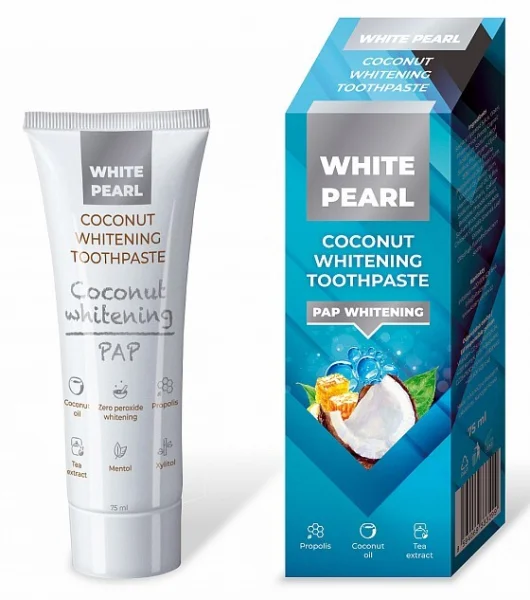 Pap coconut whitening toothpaste