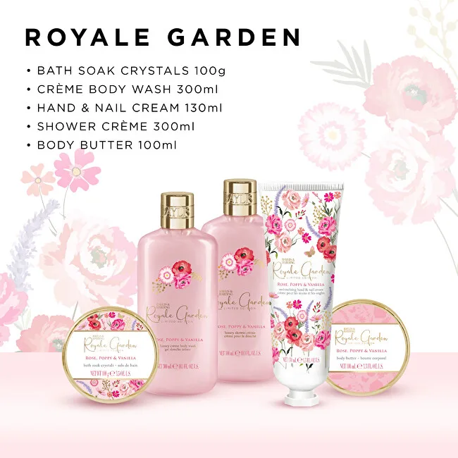 Baylis & Harding Baylis & Harding Body Care Set in Gift Box - Royale Garden, 5pcs thumbnail 3