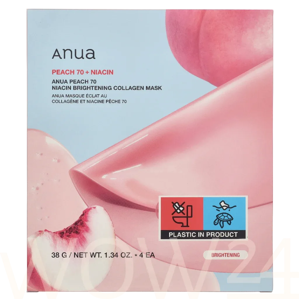 Anua Anua Peach 70 Nacin Brightening  Collagen Mask thumbnail 2