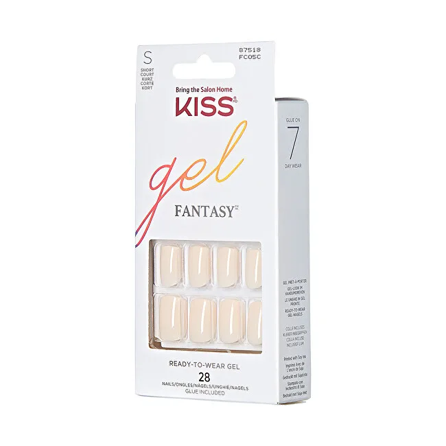 Kiss Artificial nails Gel Fantasy Nails - Creamy 28 pcs thumbnail 2